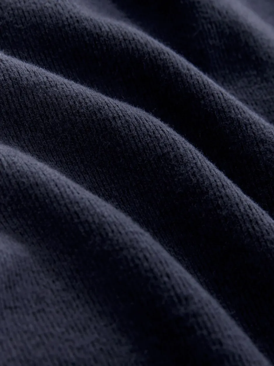 Moederschap|Broeken*Next Donkerblauw - Behaaglijke zwangerschapsbroek met wijde pijpen