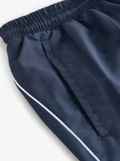 Badkleding|BOSS Donkerblauw - Starfish sneldrogende zwembroek
