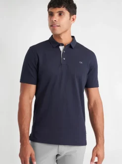 Poloshirts*Calvin Klein Golf Donkerblauw - Uni poloshirt
