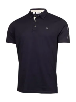 Poloshirts*Calvin Klein Golf Donkerblauw - Uni poloshirt