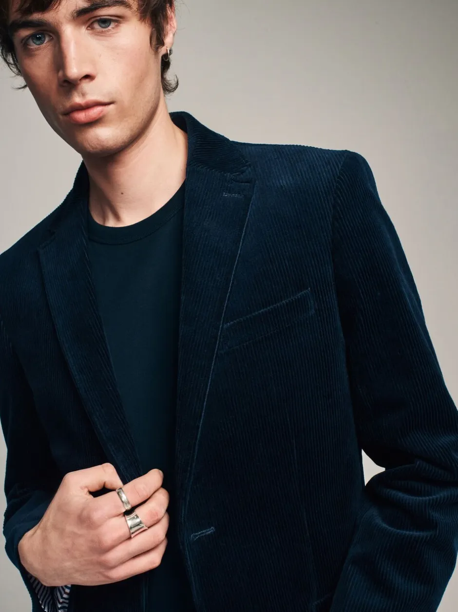 Blazers En Business-Jasjes*Next - Corduroy blazer Donkerblauw