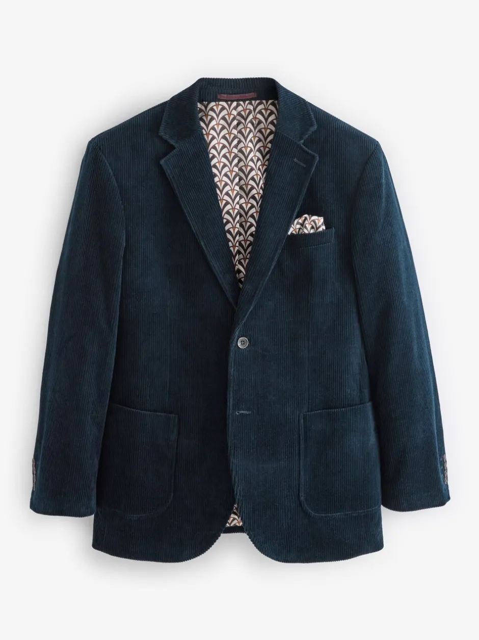 Blazers En Business-Jasjes*Next - Corduroy blazer Donkerblauw