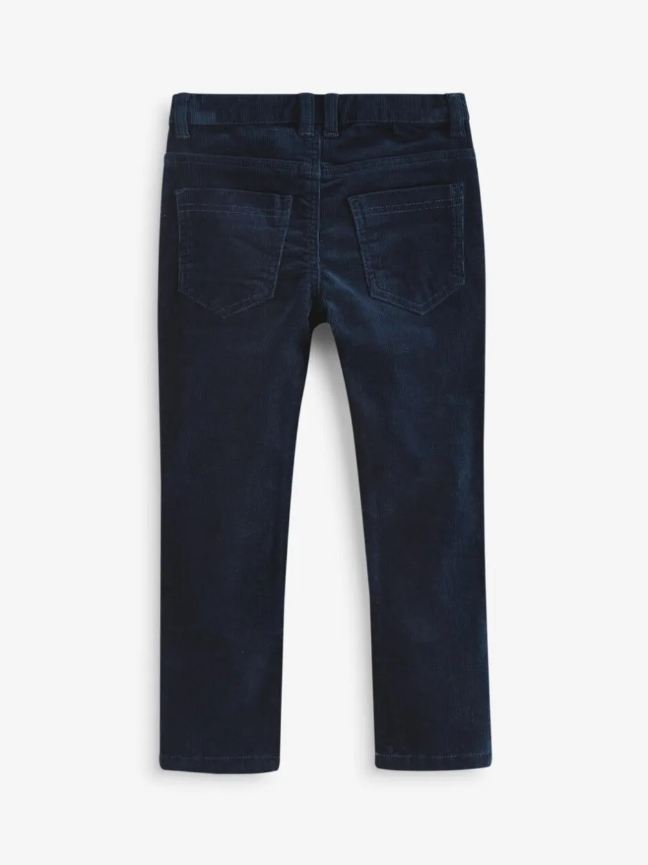 Broeken En Chino's|Next - Corduroy broek (3-16jr) Donkerblauw