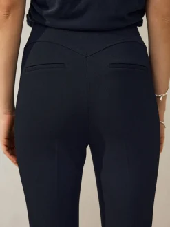 Kostuums En Werkkleding|Broeken|Next - Corrigerende broek met grote zakken Donkerblauw