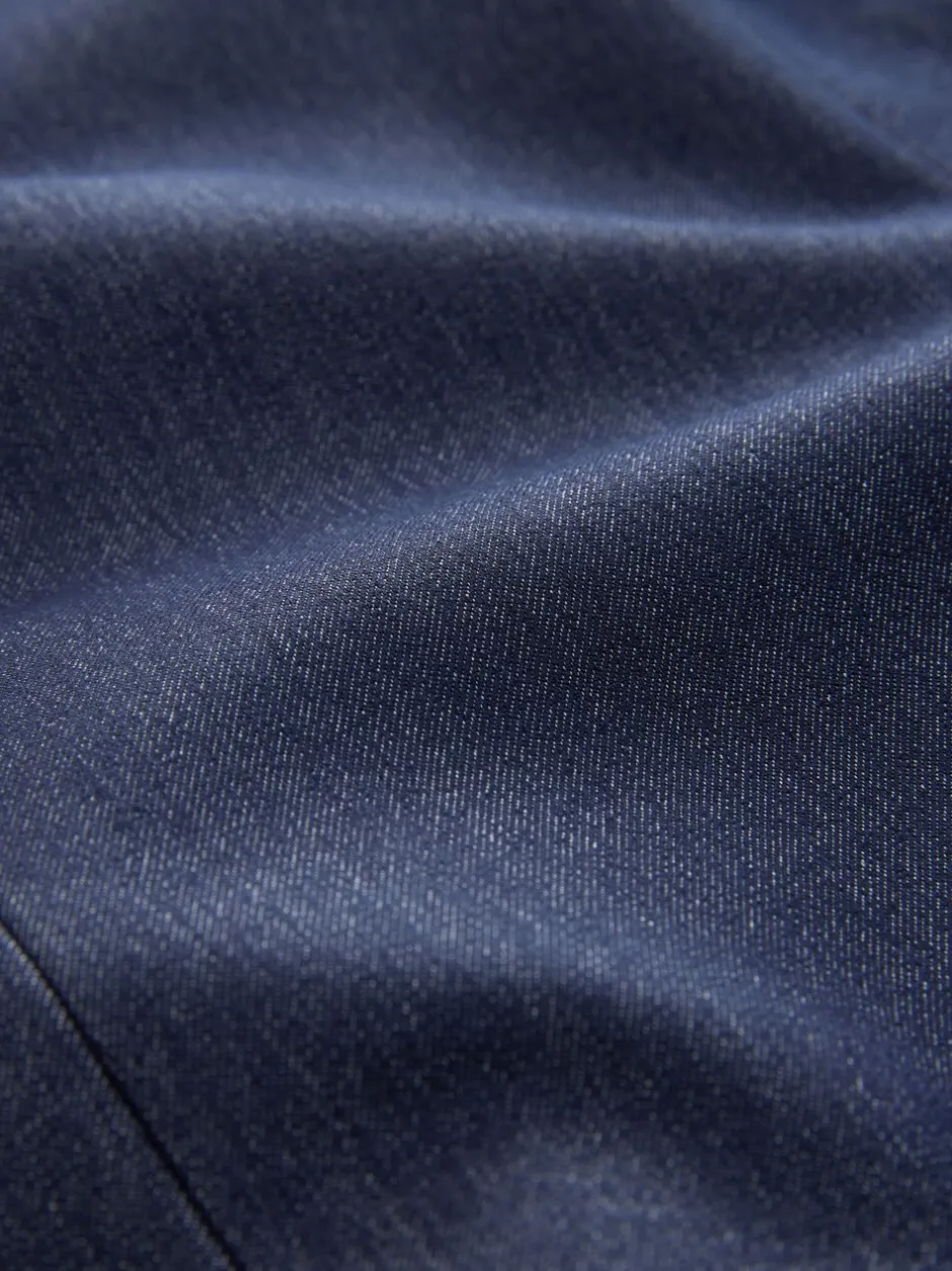 Kostuums En Werkkleding*Next Donkerblauw - Denim Military Fitted Single Breasted Blazer