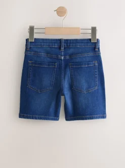 Shorts*Next - Denim short (3-16 jr) Donkerblauw