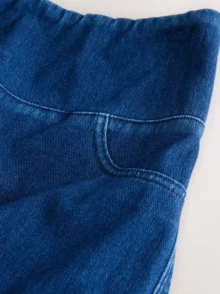 Moederschap*Next Donkerblauw - Denim zwangerschapsleggings met wijde pijpen