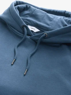 Sweaters En Hoody´S|Sweaters En Hoody´S|Next - Dip Dye Katoenrijke Jersey Hoodie Donkerblauw