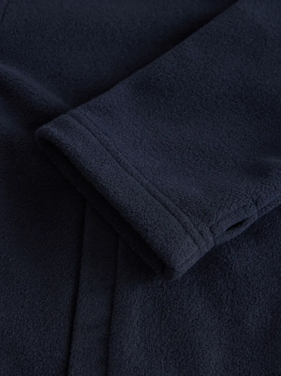Schoolkleding|Schoolkleding*Next - Fleece jack met rits en zakken (3-16 jr) Donkerblauw