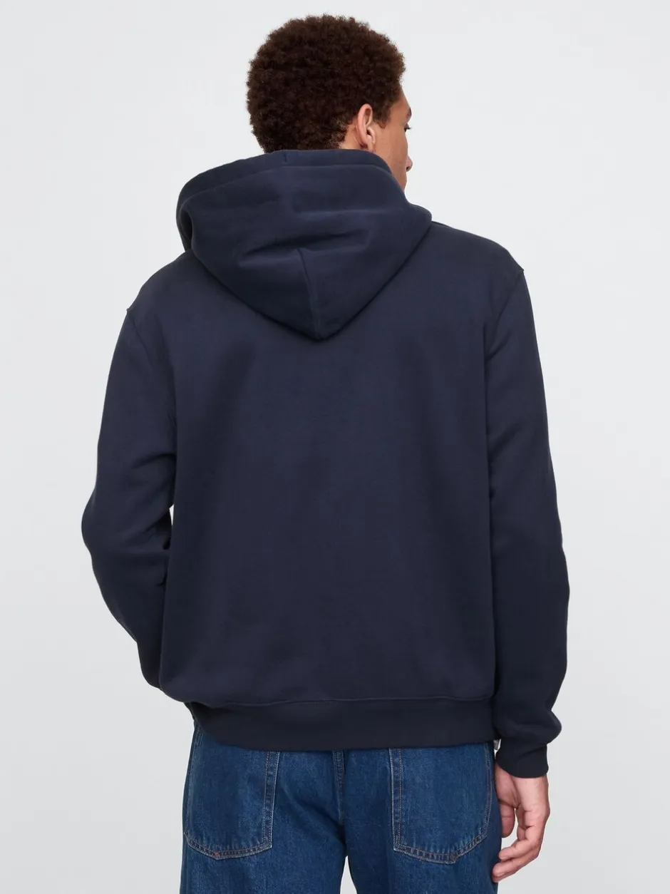 Sweaters En Hoody´S|Sweaters En Hoody´S*Gap - VintageSoft Arch Logo Full Zip Hoodie Donkerblauw
