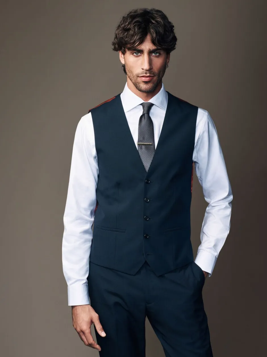 Vesten*Next - Gilet met regular fit Donkerblauw