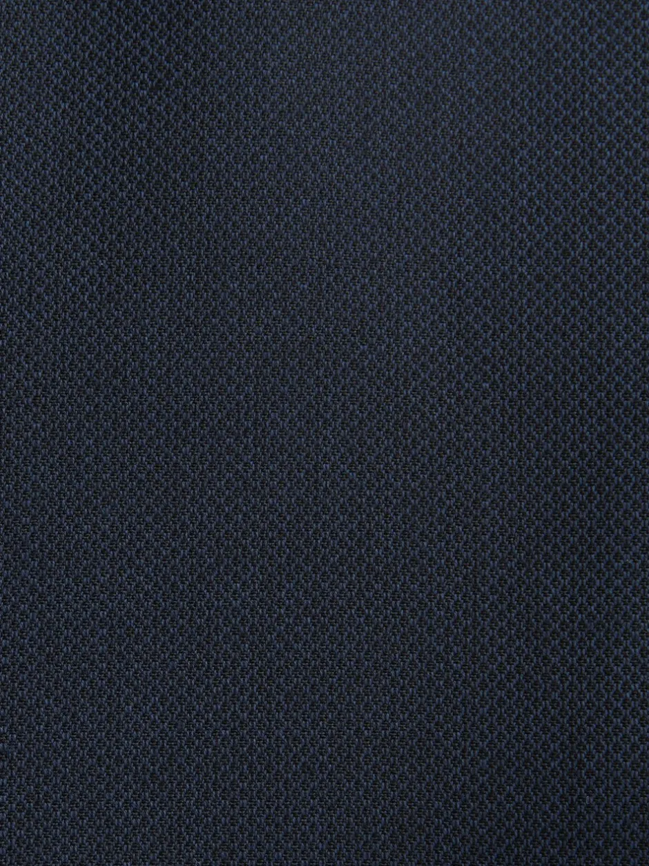 Vesten*Next Donkerblauw - Herenvest met textuur