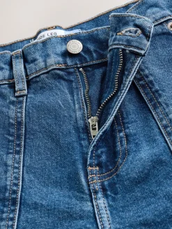 Jeans*Next - High Rise Utility Wijde pijpen Jeans Donkerblauw