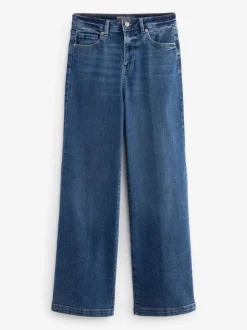 Jeans*Next - Jeans met wijde pijpen Donkerblauw