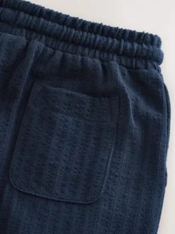 Jeans En Joggingbroeken|Next - Jersey joggingbroek met textuur (3 mnd-7 jr) Donkerblauw
