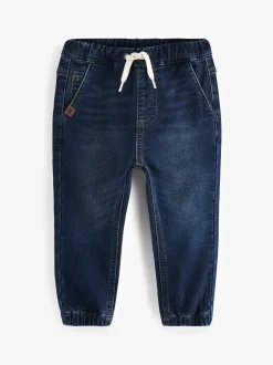 Jeans En Joggingbroeken|Jeans|Next - Jogger jeans met comfort stretch (3mnd-7jr) Donkerblauw