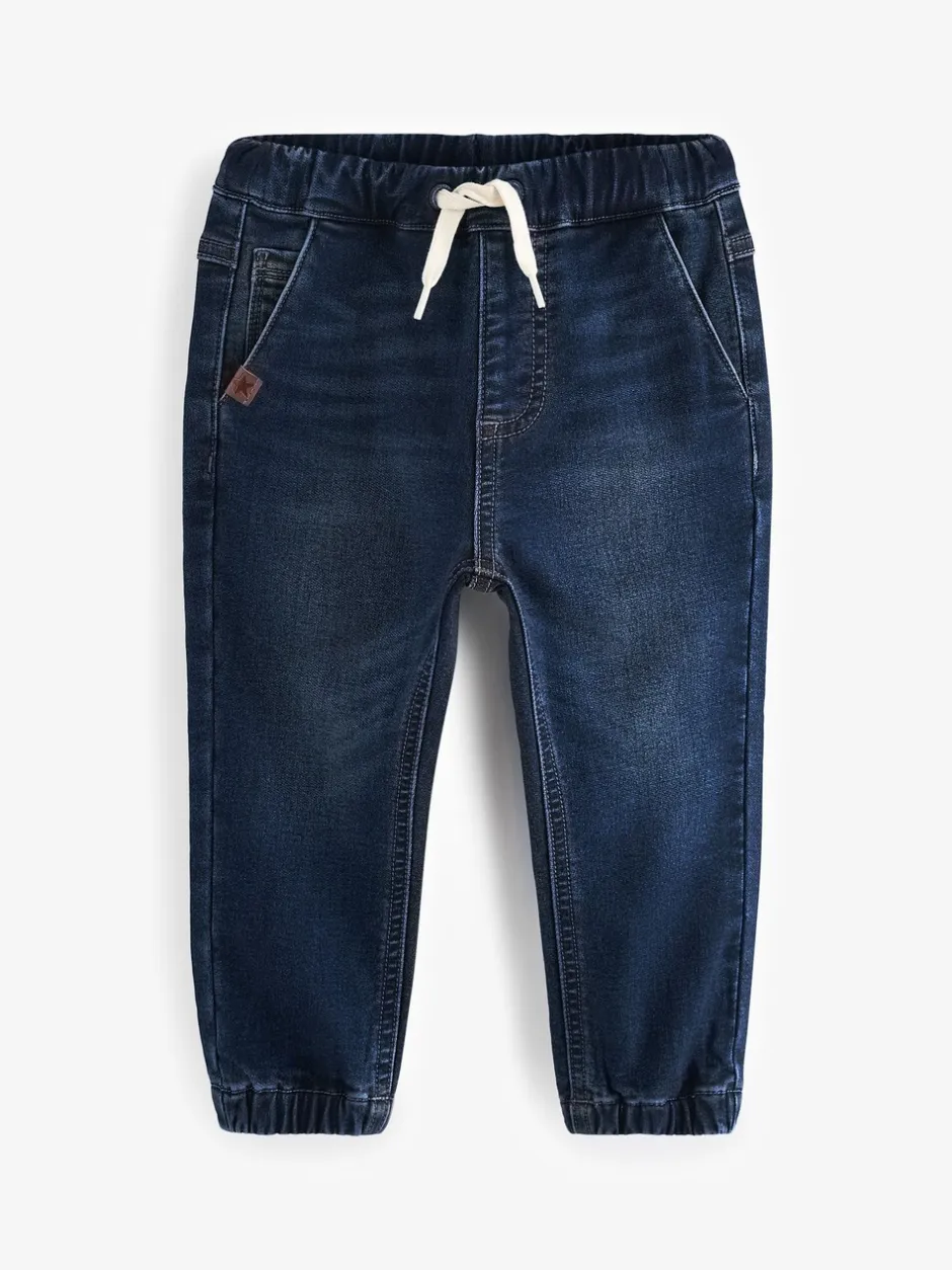 Jeans En Joggingbroeken|Jeans|Next - Jogger jeans met comfort stretch (3mnd-7jr) Donkerblauw