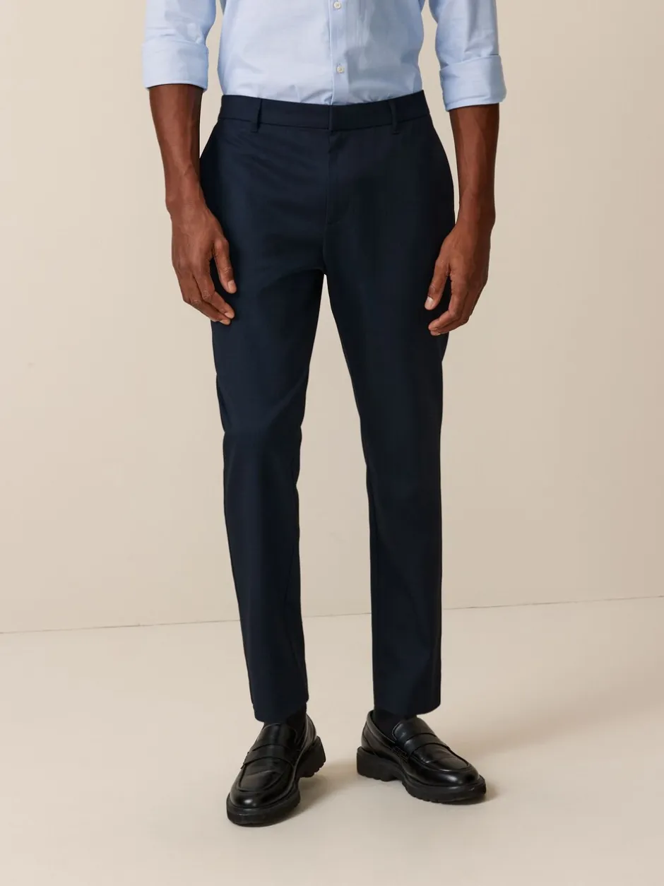 Formele Broek|Next - Joggingbroek met elastische tailleband en effen voorkant Donkerblauw