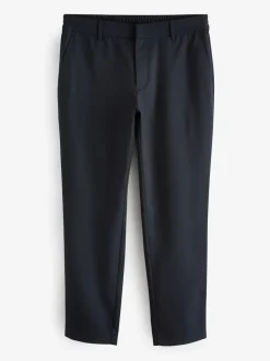 Formele Broek|Next - Joggingbroek met elastische tailleband en effen voorkant Donkerblauw