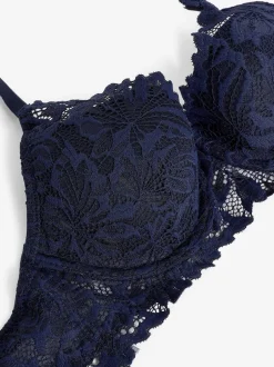 Beha's*Next Donkerblauw - Kanten ultieme comfortabele beha