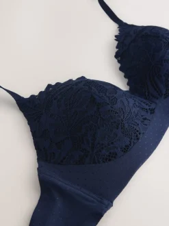 Beha's|Next Donkerblauw - Kanten ultieme comfortabele beha
