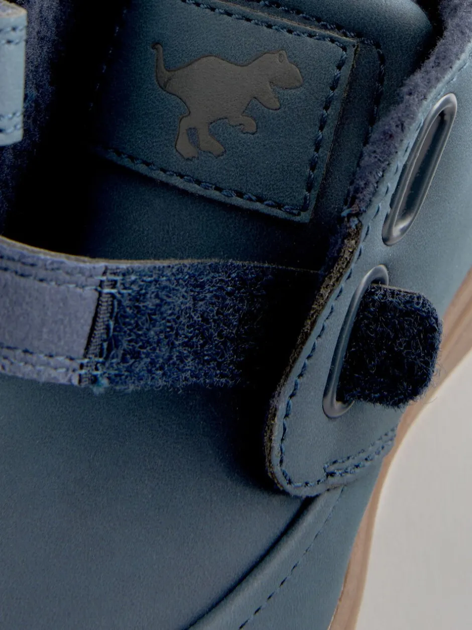 Boots|Next - Laarsjes met klittenbandsluiting en warme voering Donkerblauw