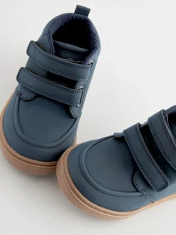 Boots|Next - Laarsjes met klittenbandsluiting en warme voering Donkerblauw