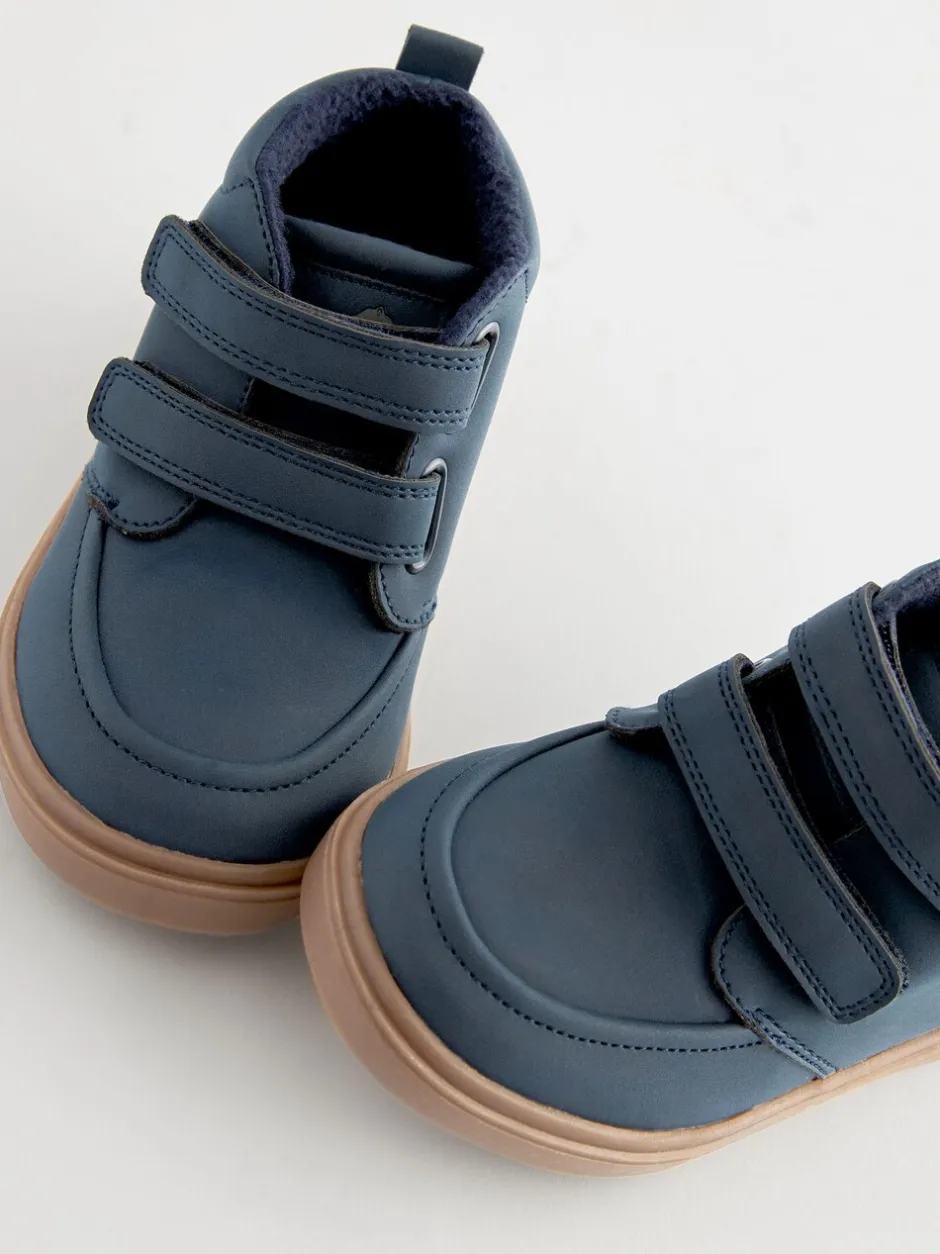 Boots|Next - Laarsjes met klittenbandsluiting en warme voering Donkerblauw