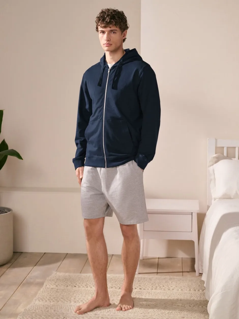 Loungewear|Sweaters En Hoody´S*Next Donkerblauw - Lichte hoodie met rits