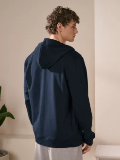 Loungewear|Sweaters En Hoody´S*Next Donkerblauw - Lichte hoodie met rits