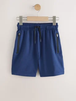 Shorts|Next - Lichtgewicht sportshorts (3-16jr) Donkerblauw