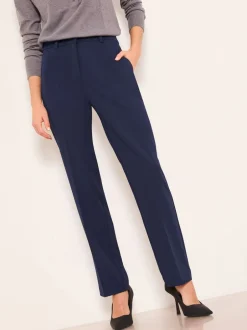 Kostuums En Werkkleding|Broeken*Lipsy - broek op maat met toelopende pijpen Donkerblauw