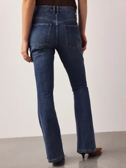 Jeans|Moederschap*Next Donkerblauw - Maternity Denim Flare Jeans