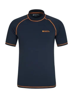 Badkleding*Mountain Warehouse - - UV surfhemd voor heren Donkerblauw