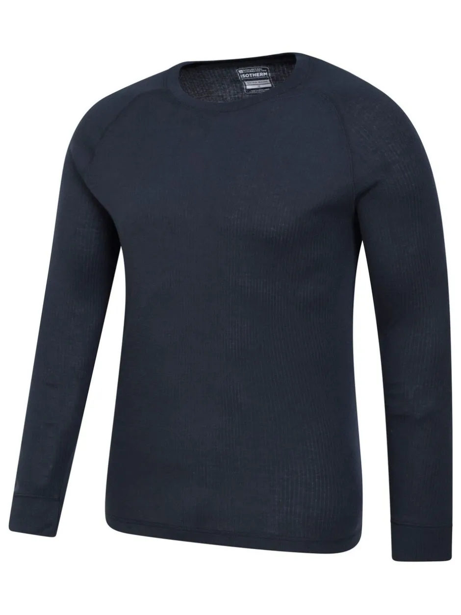 Ondergoed|Ondergoed*Mountain Warehouse - - Talus - Thermische herentop met ronde hals Donkerblauw