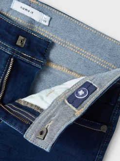 Jeans*Name It - slim-fit jeans voor jongens Donkerblauw