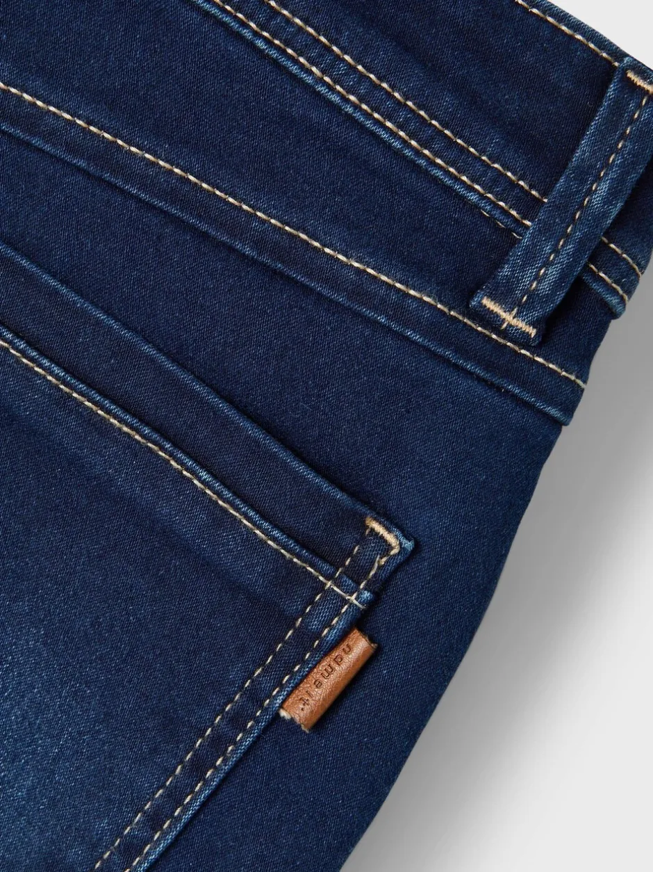 Jeans*Name It - slim-fit jeans voor jongens Donkerblauw