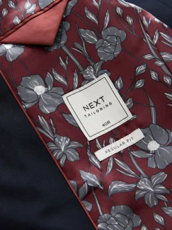 Blazers En Business-Jasjes|Pakken*Next - Normale Pasvorm - Kostuum met twee knopen: colbert Donkerblauw