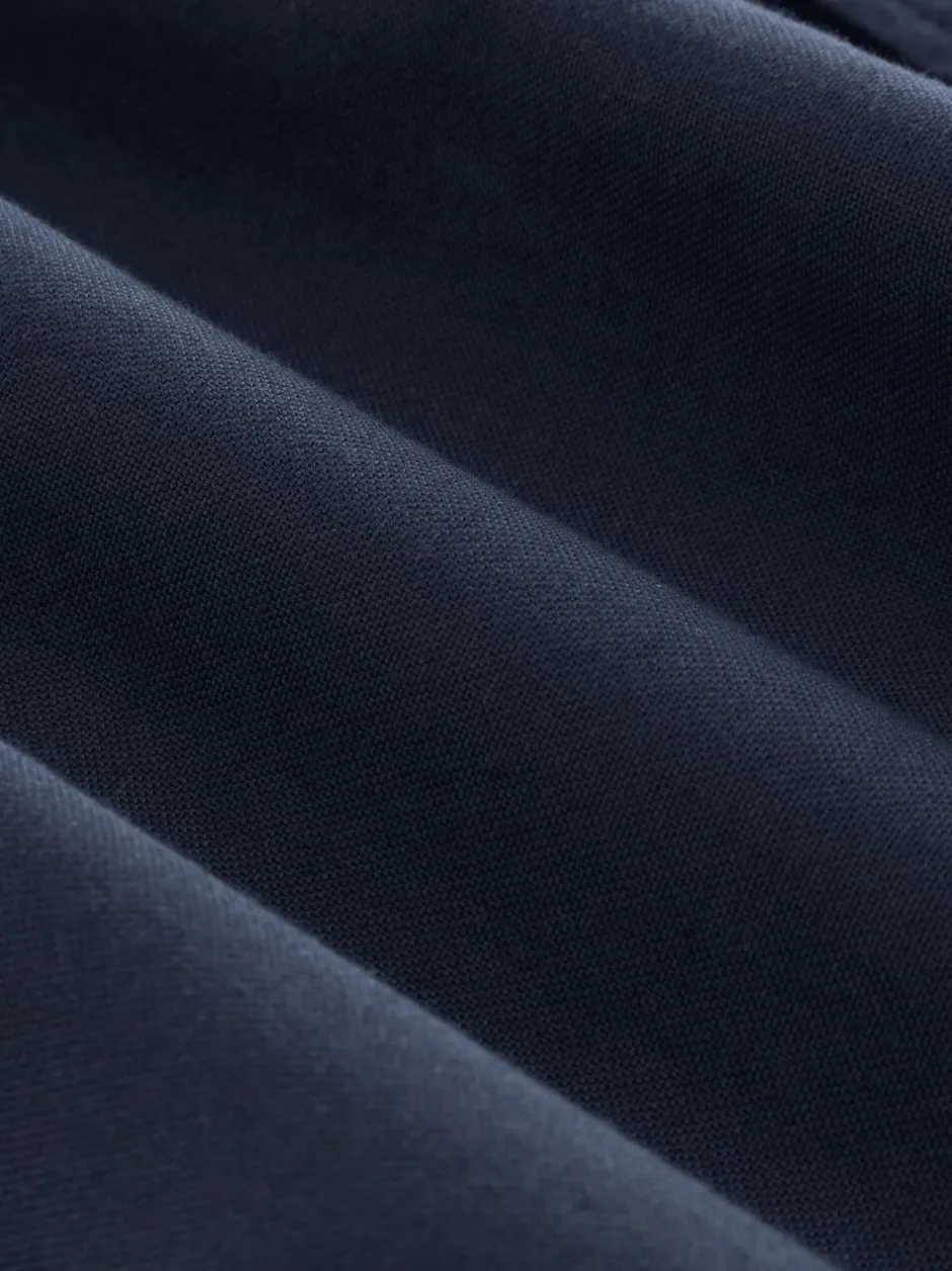 Formele Overhemden|Shirts|Next Donkerblauw - Normale Pasvorm - Oxford-overhemd met korte mouwen