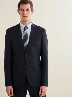 Blazers En Business-Jasjes|Pakken|Next - Normale Pasvorm - Must-have kostuum: colbert Donkerblauw