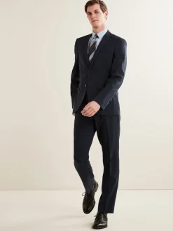 Blazers En Business-Jasjes|Pakken|Next - Normale Pasvorm - Must-have kostuum: colbert Donkerblauw
