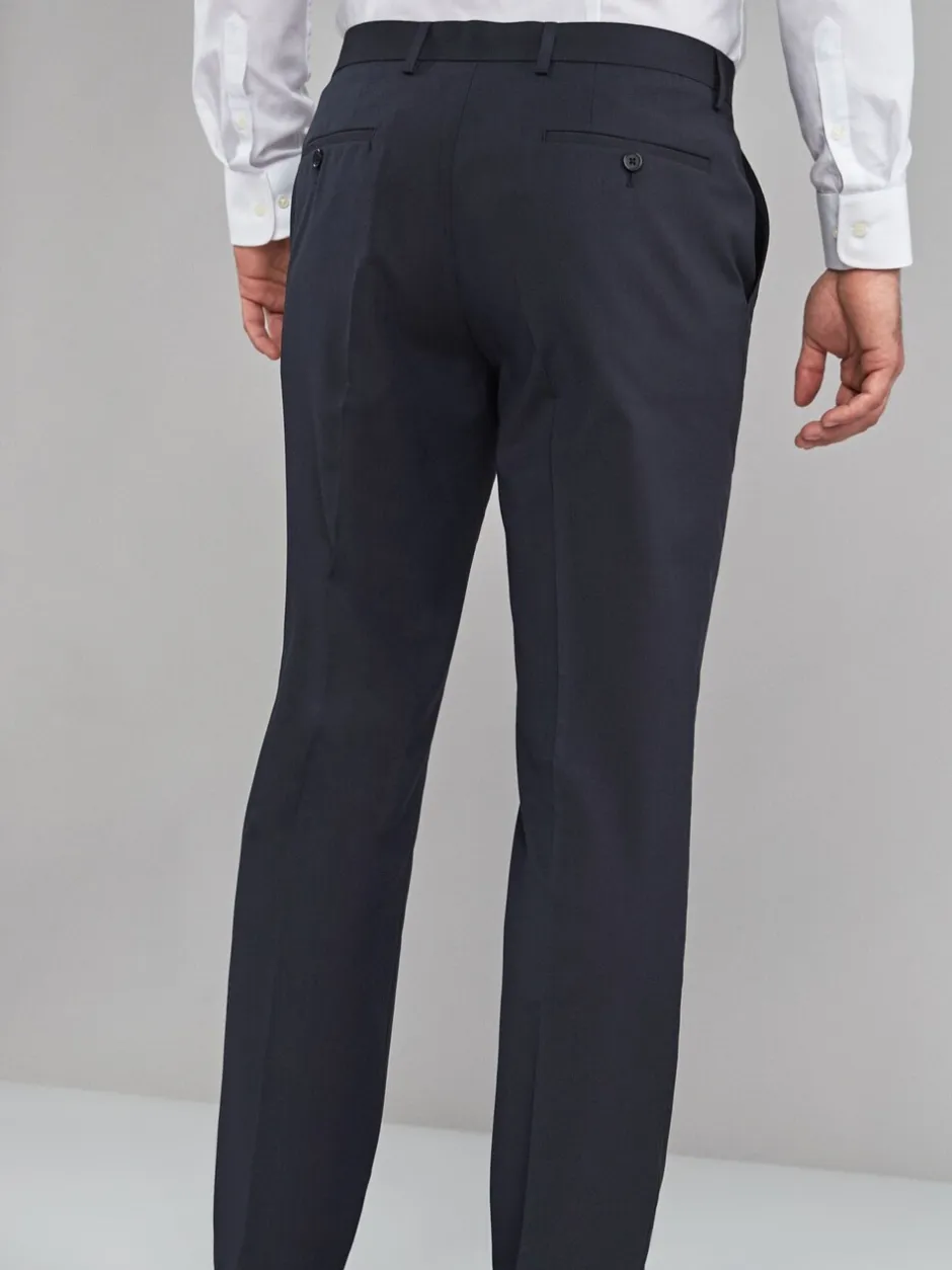 Formele Broek|Broeken En Chino's*Next Donkerblauw - Normale Pasvorm - Chique stretchy broek