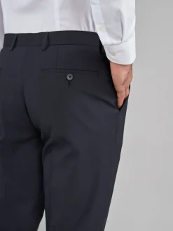 Formele Broek|Broeken En Chino's*Next Donkerblauw - Normale Pasvorm - Chique stretchy broek