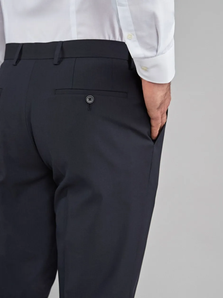 Formele Broek|Broeken En Chino's*Next Donkerblauw - Normale Pasvorm - Chique stretchy broek