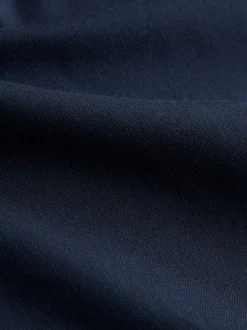 Shirts|Next Donkerblauw - Normale Pasvorm - Gemakkelijk te strijken Oxford overhemd met korte mouwen en knopen