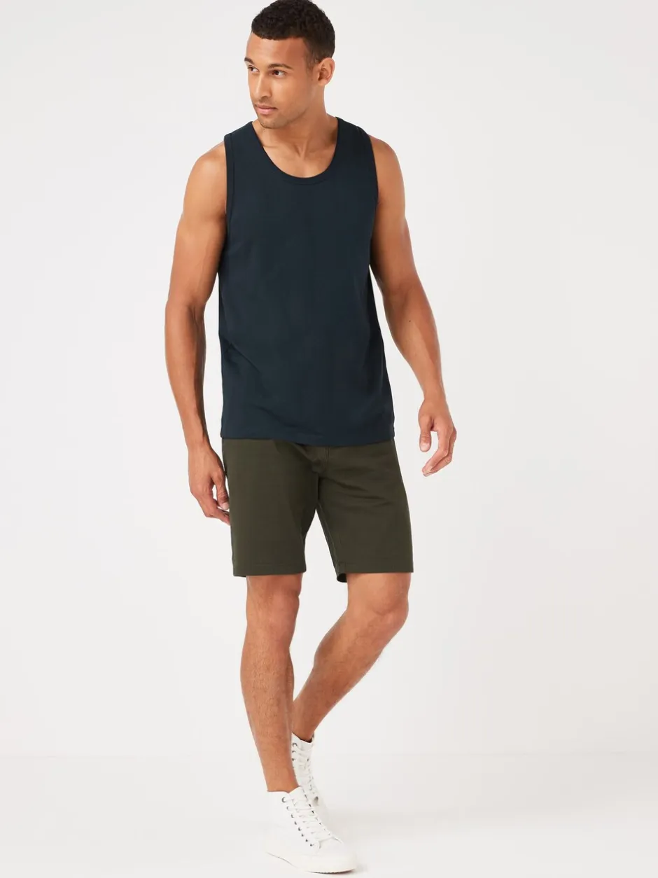 T-Shirts En Hemden*Next - Normale Pasvorm - Vest Donkerblauw