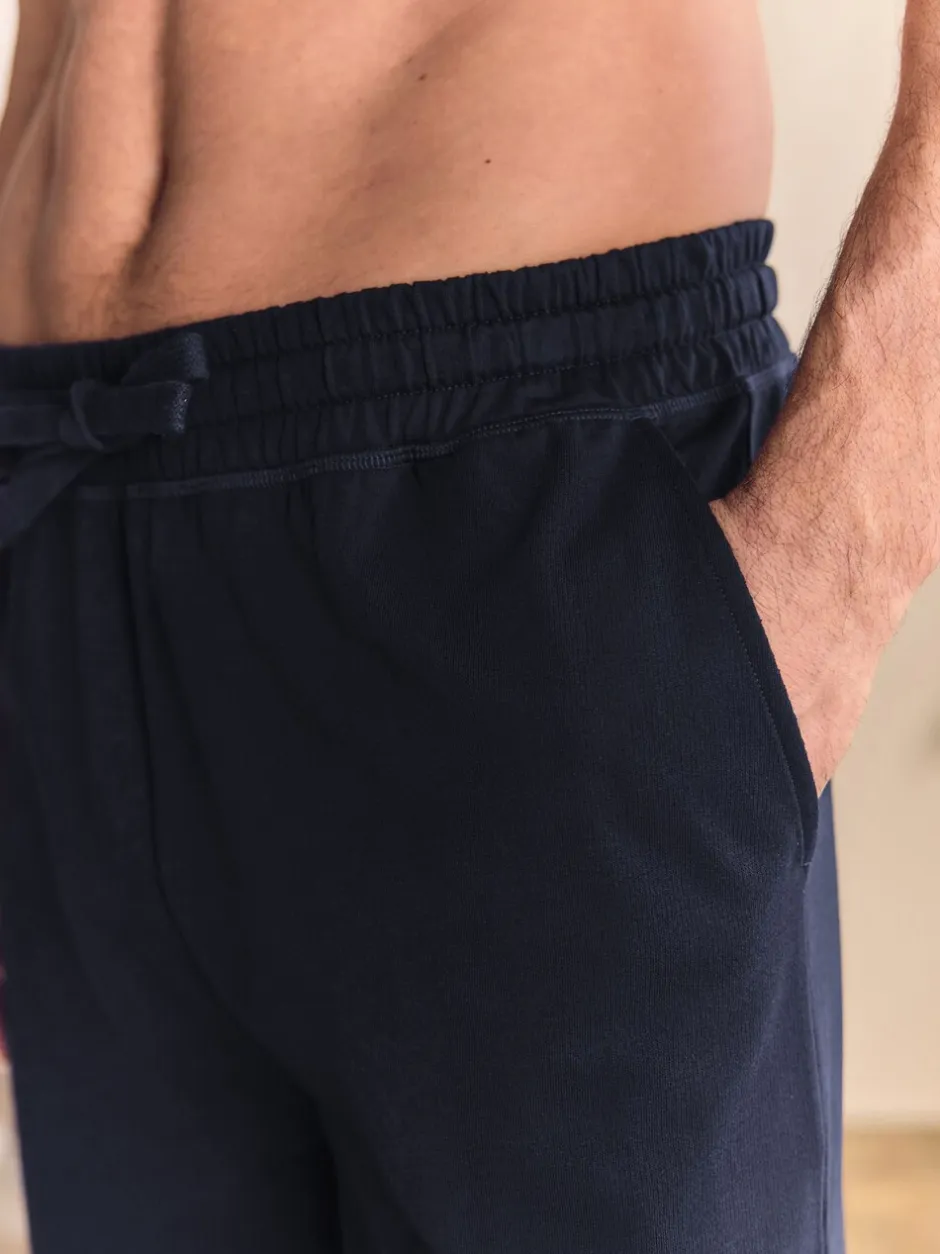 Loungewear|Joggingbroeken|Next - Open - Loopback Soft Touch Cuffed Joggers Donkerblauw