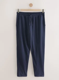 Loungewear|Joggingbroeken|Next - Open - Loopback Soft Touch Cuffed Joggers Donkerblauw