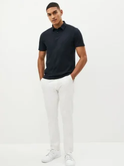 Poloshirts|T-Shirts En Hemden*Next - Polo met korte mouwen Donkerblauw