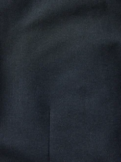 Blazers En Business-Jasjes|Pakken|Next - Regular fit Motionflex colbert met puppytooth-textuur Donkerblauw